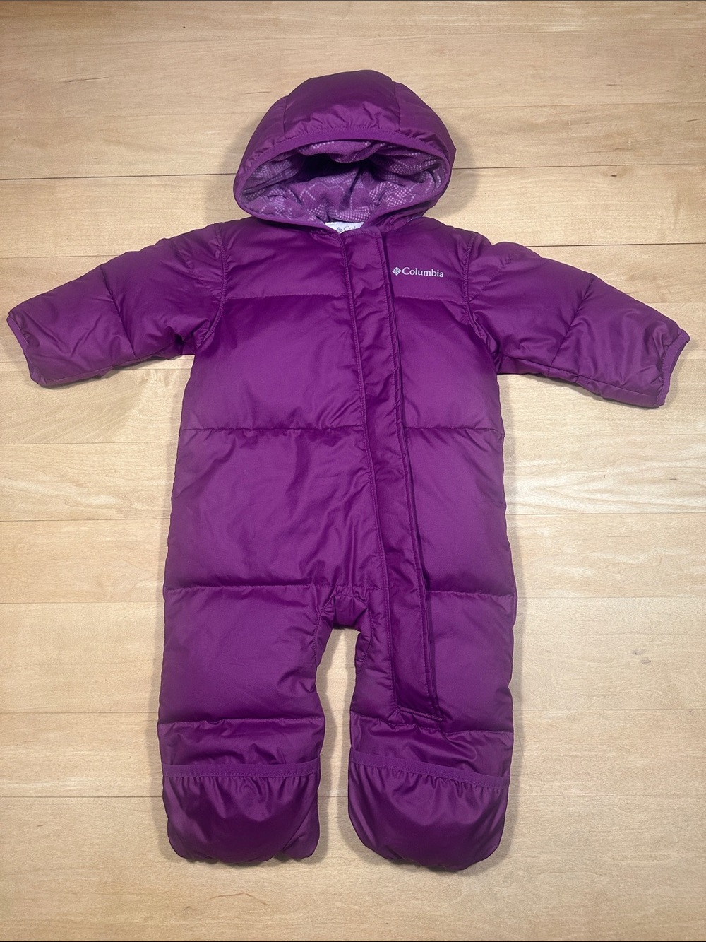 Columbia Down Baby Bunting Sz 6-12 mo